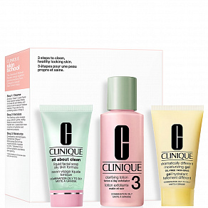 Clinique Skin School Supplies Cleanser Refresher Course Подарочный набор